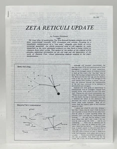 Terrence Dickinson / Zeta Reticuli Update 1980 - Picture 1 of 1