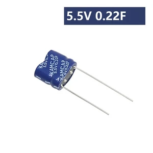 Super Farad Capacitor 5.5V - 0.22F 0.47F 1F 1.5F 2F 4F 5F 10F Supercapacitor - Picture 1 of 8