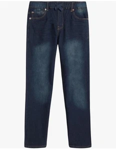 Lucky Brand Boys' Pull On Stretch Denim Jean Color: POMONA Blue- Size: 10/12 (M) - Picture 1 of 12
