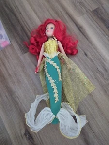 Disney Brass Key Articulated Porcelian Ariel Doll limited edition 18'' - Picture 1 of 12