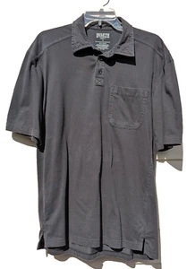 Polo Duluth Trading Longtail T CoolMax manica corta uomo M nera 84534 - Foto 1 di 10