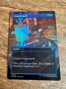 Counterspell / Gegenzauber - FOIL - Commander Masters - Full Art - NM - EN - MTG - Bild 1 von 1