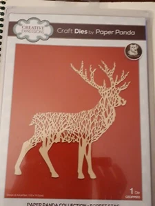 Forest Stag Creative Expressions - Paper Panda Collection - Bild 1 von 2