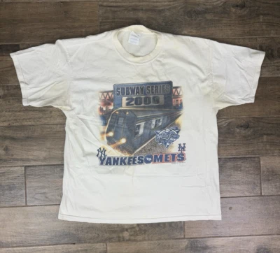 Mets New York Shirt Vintage Subway Series 2000 Shirt World Series Yankees 1990s - Image 1 of 4