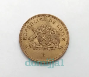 1992 Chile 100 Pesos Coin, KM #226.2 Uncirculated / - Picture 1 of 2