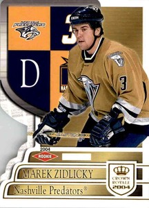 2003-04 Pacific Crown Royale Marek Zidlicky Rookie 160/575 #125
