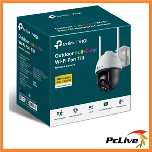 TP-Link VIGI C540-W 4MP Outdoor Full-Colour Wi-Fi Pan Tilt Network Camera HD APP - Picture 1 of 8