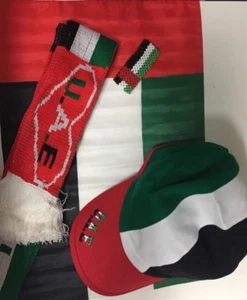 VAE WARE FLAGGE, SCHAL, ARMBAND, MÜTZE 4 STÜCK PAKET - Bild 1 von 1