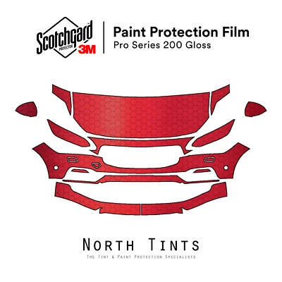 Volvo S90 Inscription 2017-2020 3M PRO PreCut Protección Pintura Sujetador Transparente Kit PPF Foto 1 de 4