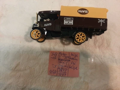 Y27-1B Foden Steam Wagon 1922 Hövis matchbox models of yesteryear neuwertig - Bild 1 von 3