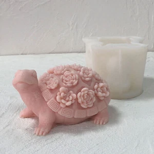 3D Silicone Turtle Fondant Mold Cake Soap Chocolate Tool Baking DIY Craft - Picture 1 of 12
