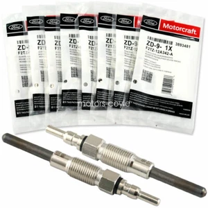 Bujía incandescente diésel genuina OEM ZD9 8 un. para 7.3L F250 F350 F59 F2TZ12A342A NUEVA - Imagen 1 de 4