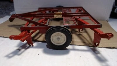 Vintage Ertl International IH Red Folding Disc Plow Metal Plastic Farm Disks USA - Image 1 of 4