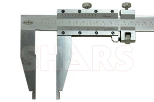 Pinza Vernier de alta resistencia 24""/600 mm 3,94"" profundidad de mandíbula + informe de inspección R} - Imagen 1 de 8