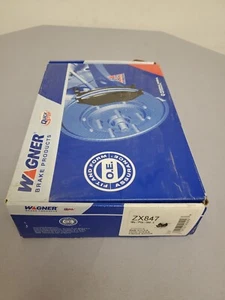 Disc Brake Pad Set-QuickStop Disc Brake Pad Front Wagner ZX847 - Foto 1 di 5