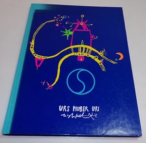 SIGNED Sacred Places : The Fantastic Realities of URS HUBER URI Art Painting - Imagen 1 de 10