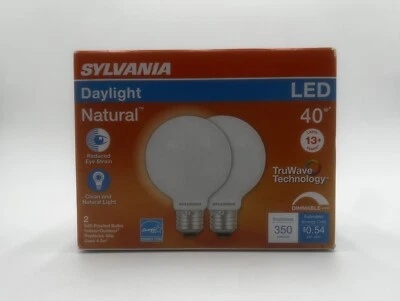 Sylvania Natural G25 E26 (Medium) LED Bulb Daylight 40 Watt Equivalence - Image 1 of 4