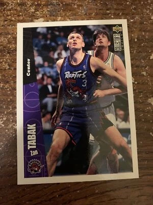 1996-97 Collector's Choice Basketball #148 Zan Tabak - Image 1 of 2