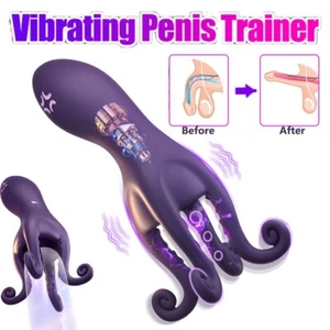 Vibrator Dildo Male Masturbator Penis Claw Trainer Prostate Massager Men Sex Toy - Picture 1 of 9