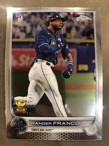 2022 Topps Chrome WANDER FRANCO #35 - Rookie Gold Cup - RC - A301 - Picture 1 of 2