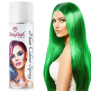 Hair Colour Spray 125ml Temporary Dye Kids Adults Halloween Party Made in UK - Picture 1 of 24