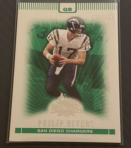 2007 Topps Triple Threads Emerald #13 Phillip Rivers /199 San Diego Chargers 