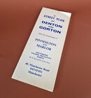 A Street Plan Of Denton & Gorton Pinnington and Arlor By W Parr Sheet map folded