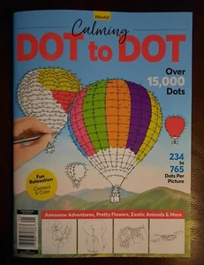 Blissful Calming Dot to Dot Magazine Book Centennial Activity Awesome Adventures - Foto 1 di 1