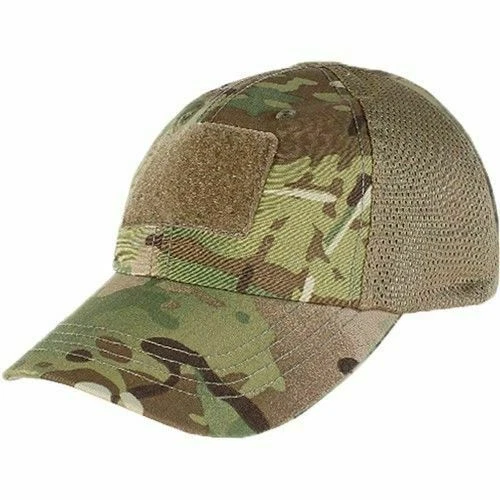 Тактическая кепка Condor TCM с регулируемым крючком и петлей нашивкой для походов охоты сетчатая - Изображение 1 из 4
