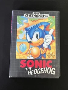 Sonic the Hedgehog (Sega Genesis, 1991) IN BOX + POSTERS (No Manuals) - Picture 1 of 3
