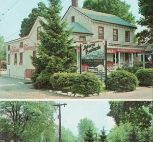 Postal de colección Auberge Provencale, Restaurant Francais, Main St, Chester, NJ 1950s - Imagen 1 de 4