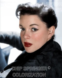 JUDY GARLAND Looking over Shoulder #2 | 8x10 Sexy COLOR Photo by CHIP SPRINGER - Picture 1 of 1
