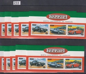 # 10X NEVIS - MNH - CARS - FERRARI - Imagen 1 de 1