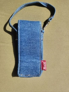 Vintage 90s Y2K denim Mudd M.U.D.D. phone holder / purse case - Picture 1 of 3