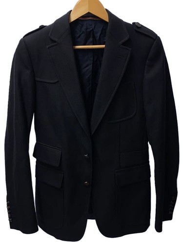 GUCCI Altro Cappotto 46 Lana Navy CTX75907G 18F8F0