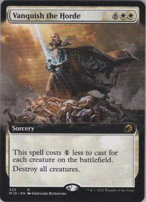 Vanquish the Horde (Extended Art) R Innistrad: Midnight Hunt 333 NM - Image 1 of 2