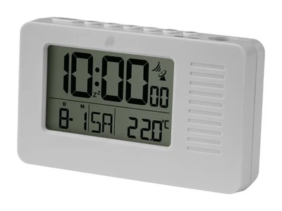 AURIOL® Digitaler Funk-Projektionswecker (weiß) - B-Ware sehr gut - Bild 1 von 4