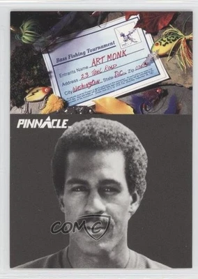1991 Pinnacle Art Monk #411 HOF - Image 1 of 2