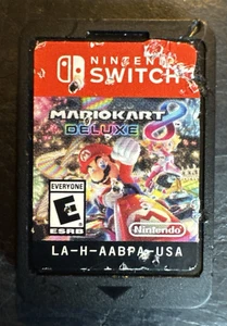 Mario Kart 8 Deluxe (Nintendo Switch, 2017) Cartridge Only Tested Works - Picture 1 of 2