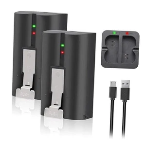 2-Pack 6040mAh Replacement Battery with Charger Station for Ring-Video  - Picture 1 of 8