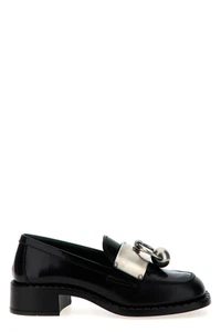 PRADA Piercing Black Leather Loafers New & Authentic - Picture 1 of 5