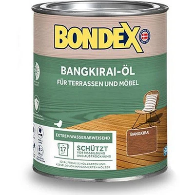 Bondex Bangkirai Öl Holzöl Pflegeöl Holzschutzöl Terrassen Gartenmöbel 2,50L - Bild 1 von 4