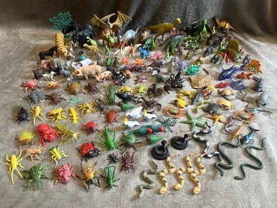 Toy Plastic Animals Large Mixed Bundle 160 Pieces Mixed collection ￼ - Image 1 of 4