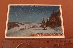 tolle alte Feldpostkarte  Mitternacht auf Wacht - Wiechmann Karte  - Picture 1 of 2