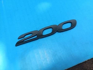 CHRYSLER 200 REAR TRUNK LID BLACK 2015-2017  EMBLEM LOGO BADGE OEM USED  - Picture 1 of 4