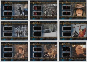 Harry Potter and the Sorcerer's Stone Complete Cinema Film Cel 9 Card Set #/397 - Picture 1 of 20