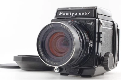 [ EXC+5 ] Mamiya RB67 Pro S + 120 Film Back , Sekor C 65mm f/4.5 Lens from JAPAN - Image 1 of 4