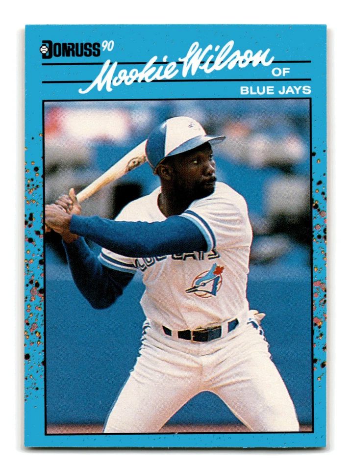 Mookie Wilson 1990 Donruss Best of the AL #28 Toronto Blue Jays NM-MINT - Image 1 of 2
