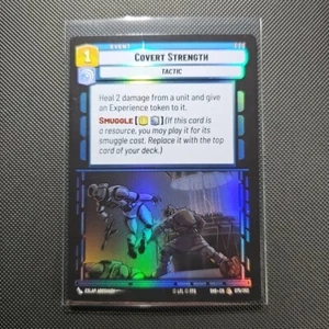 Covert Strength #075 Foil Star Wars Unlimited Shadows Of The Galaxy SHD - Picture 1 of 10