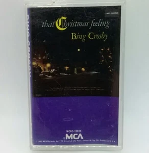 Bing Crosby Cassette 1980 That Christmas Feeling - Picture 1 of 3